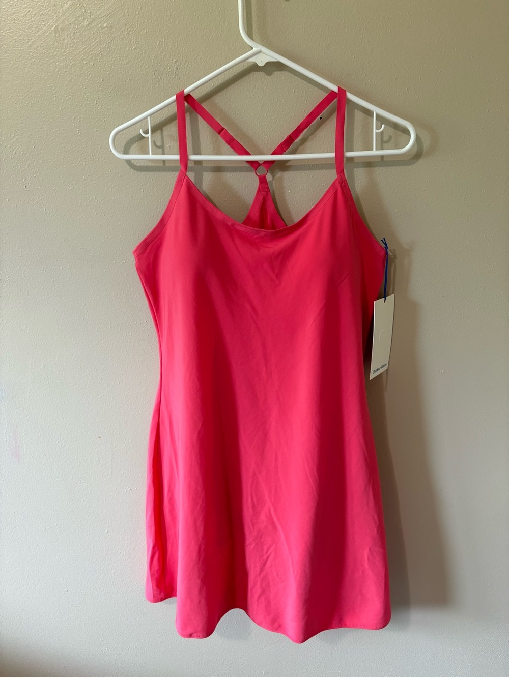 Outdoor Voices The Exercise Dress Womens size Medium NWT Petunia Pink